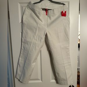 Brand New Spanx Slim Straight Pant in White